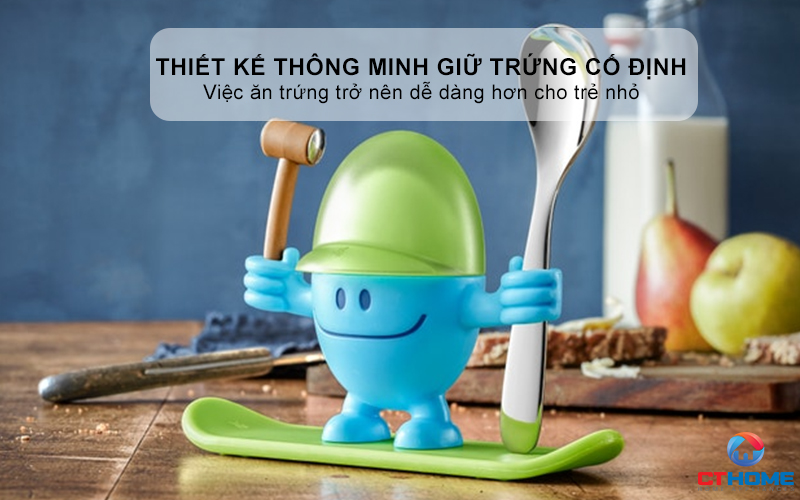 CỐC TRỨNG  WMF SET 2 KIDS EGGCUP MCEGG BLUE 0616687620  1
