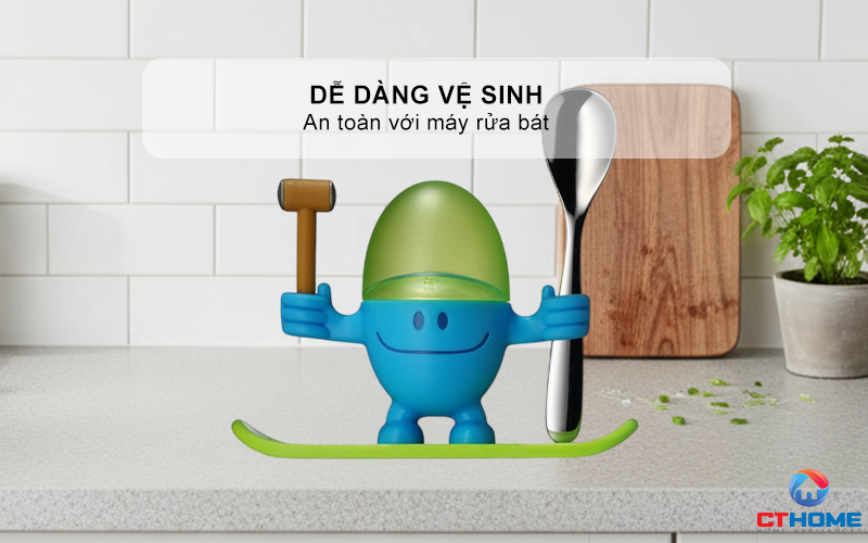 CỐC TRỨNG  WMF SET 2 KIDS EGGCUP MCEGG BLUE 0616687620  7