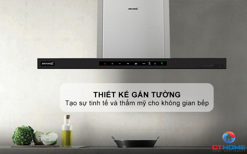 MÁY HÚT MÙI ÁP TƯỜNG GRANDX GX H90C68B NGANG 90CM GXH90C68B 1