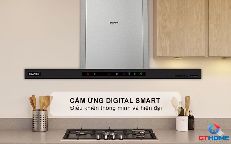 MÁY HÚT MÙI ÁP TƯỜNG GRANDX GX H90C68B NGANG 90CM GXH90C68B 7