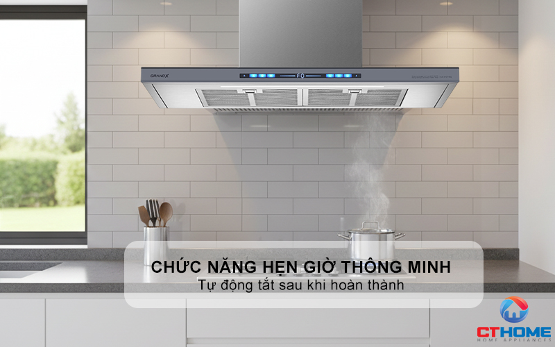 MÁY HÚT MÙI ÁP TƯỜNG GRANDX GX H70T78G NGANG 70CM GXH70T78G 12