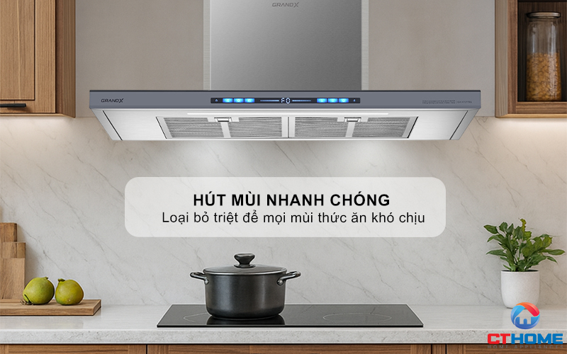 MÁY HÚT MÙI ÁP TƯỜNG GRANDX GX H70T78G NGANG 70CM GXH70T78G 2