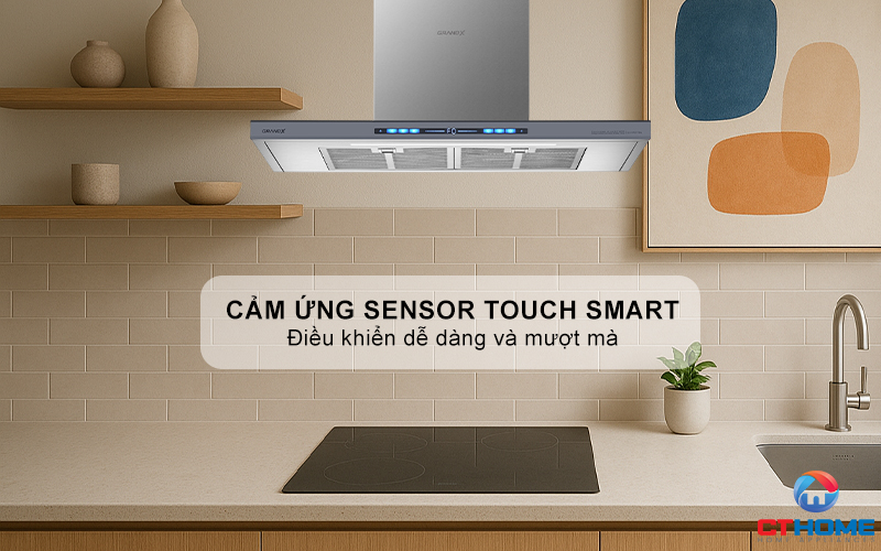 MÁY HÚT MÙI ÁP TƯỜNG GRANDX GX H70T78G NGANG 70CM GXH70T78G 4