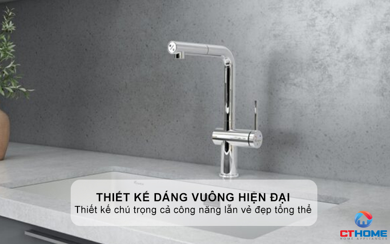 VÒI RỬA CHÉN BÁT DÂY RÚT KONOX STREAM SMART CHROME  STREAMSMARTCHROME 1