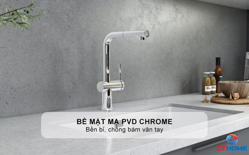 VÒI RỬA CHÉN BÁT DÂY RÚT KONOX STREAM SMART CHROME  STREAMSMARTCHROME 2