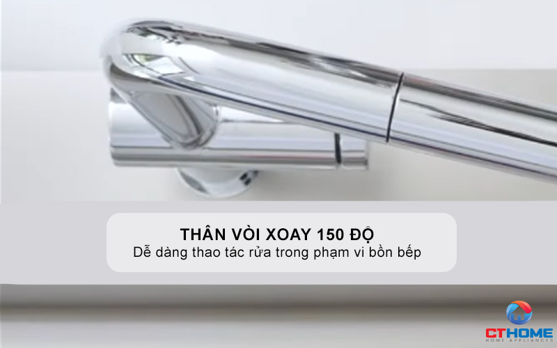 VÒI RỬA CHÉN BÁT DÂY RÚT KONOX STREAM SMART CHROME  STREAMSMARTCHROME 4