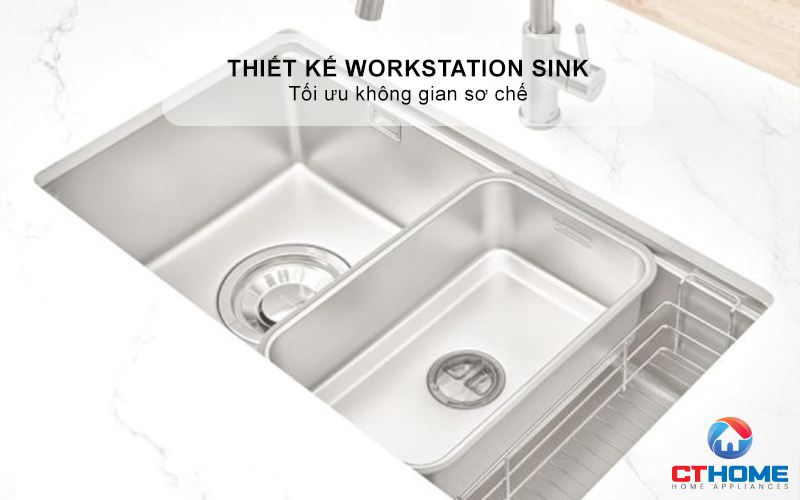 CHẬU RỬA BÁT CHỐNG XƯỚC KONOX LẮP ÂM JP8044SU-L JP8044SUL 1