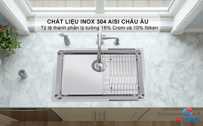 Chậu thiết kế tối ưu nhất cho tùy chọn lắp đặt âm mặt đá