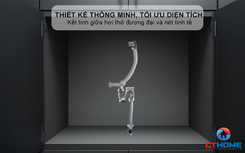 Thiết kế thông minh, tối ưu diện tích, mở rộng không gian lưu trữ