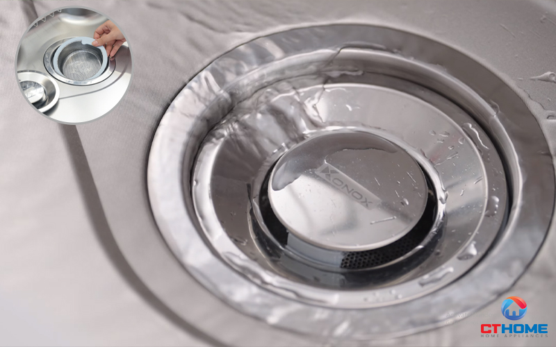 CHẬU RỬA CHÉN BÁT KONOX TARI 8748SR BASIC TARI8748SRBASIC 12