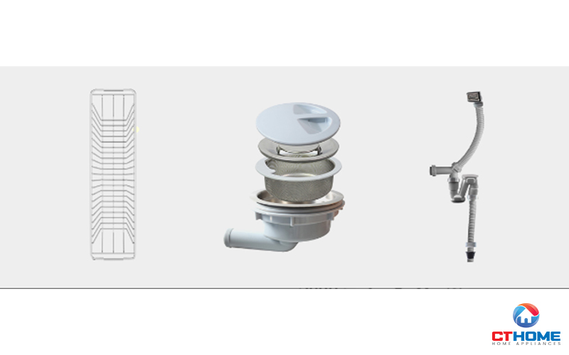 CHẬU RỬA CHÉN BÁT KONOX TARI 8748SR BASIC TARI8748SRBASIC 7
