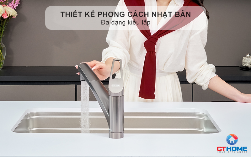 Thiết kế phong cách Nhật Bản - Đa dạng kiểu lắp