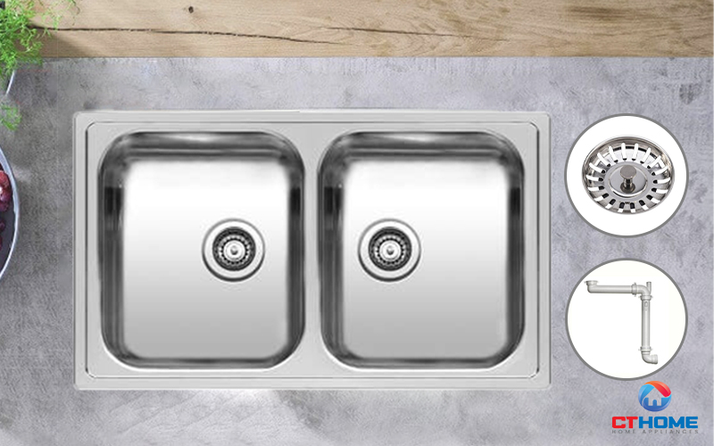 Phụ kiện đi kèm đầy đủ hỗ trợ quá trình ngâm rửa hiệu quả