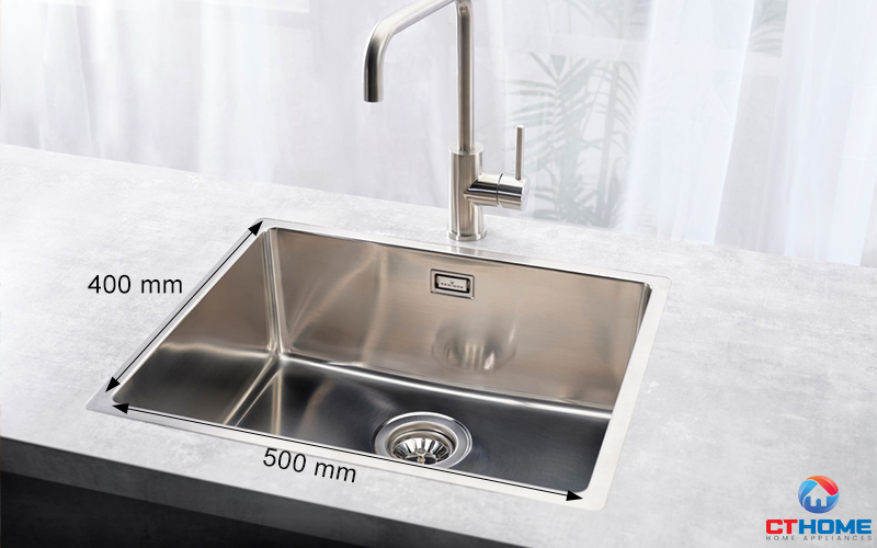 CHẬU RỬA BÁT MỘT HỐ INOX REGINOX HOUSTON 50x40 R32855 5