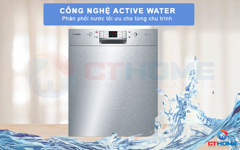 Tối ưu lượng nước tiêu thụ với Active Water