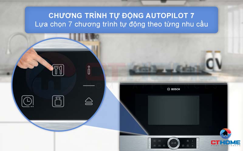 Tùy chọn 7 chương trình tự động với Auto Pilot 7