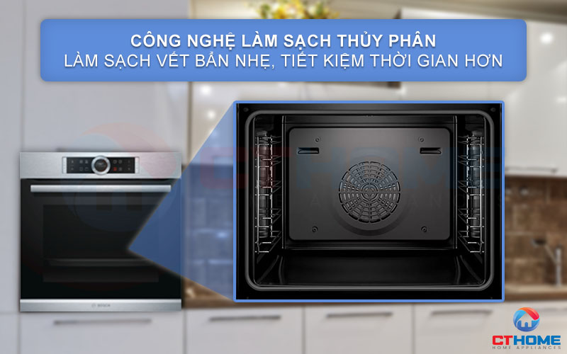 Phương pháp thủy phân HydroClean giúp bạn dọn sạch vết bẩn nhẹ