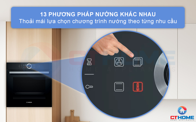 Tùy chọn 13 phương pháp nướng khác nhau theo từng nhu cầu