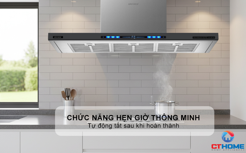 MÁY HÚT MÙI ÁP TƯỜNG GRANDX GX H70T78B NGANG 70CM GXH70T78B 12