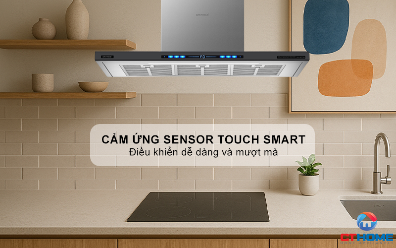 MÁY HÚT MÙI ÁP TƯỜNG GRANDX GX H70T78B NGANG 70CM GXH70T78B 4