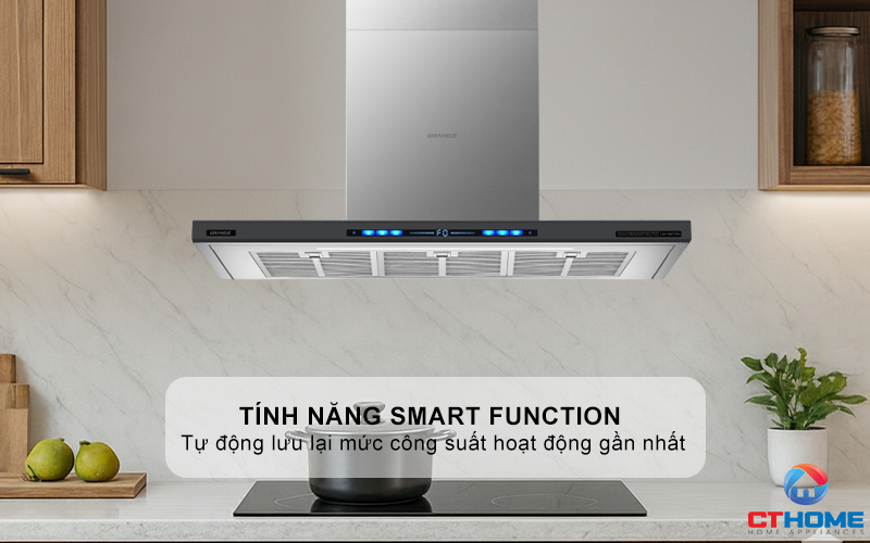 MÁY HÚT MÙI ÁP TƯỜNG GRANDX GX H70T78B NGANG 70CM GXH70T78B 8