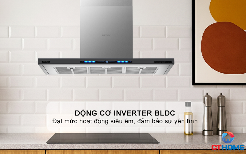 MÁY HÚT MÙI ÁP TƯỜNG GRANDX GX H70T78B NGANG 70CM GXH70T78B 9