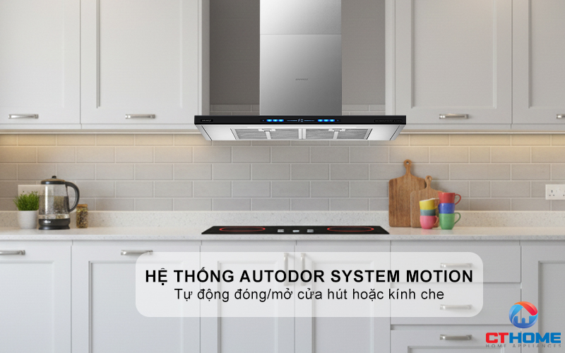 MÁY HÚT MÙI ÁP TƯỜNG GRANDX GX H90T78B NGANG 90CM GXH90T78B 5