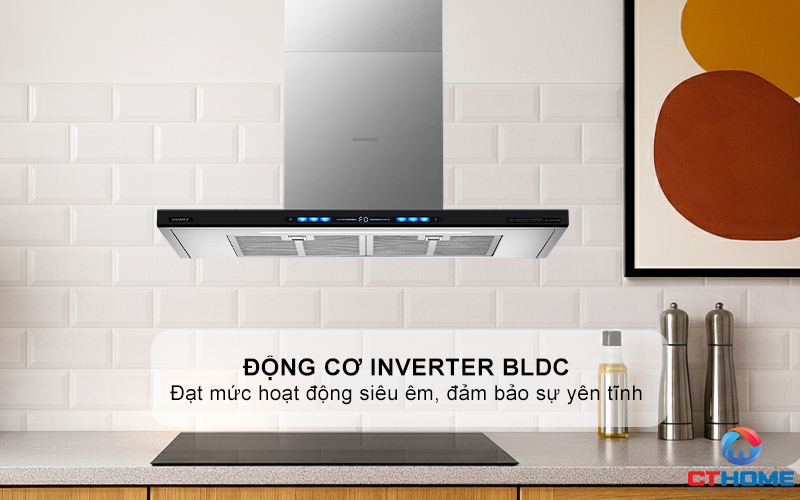 MÁY HÚT MÙI ÁP TƯỜNG GRANDX GX H90T78B NGANG 90CM GXH90T78B 9