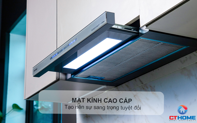 MÁY HÚT MÙI KÉO RÚT GRANDX GX H70F75G NGANG 70CM GXH70F75G 3