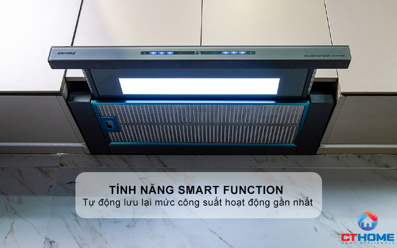 MÁY HÚT MÙI KÉO RÚT GRANDX GX H70F75G NGANG 70CM GXH70F75G 7