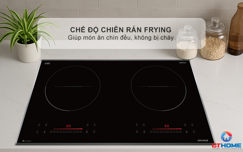 BẾP TỪ 2 VÙNG NẤU GRANDX SERIAL 6 GX IH615SE GXIH615SE 10