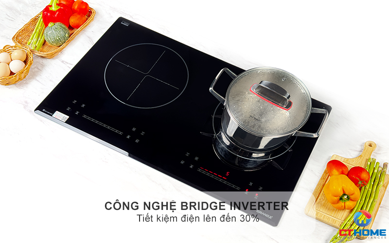 BẾP TỪ 2 VÙNG NẤU GRANDX SERIAL 6 GX IH615SE GXIH615SE 5