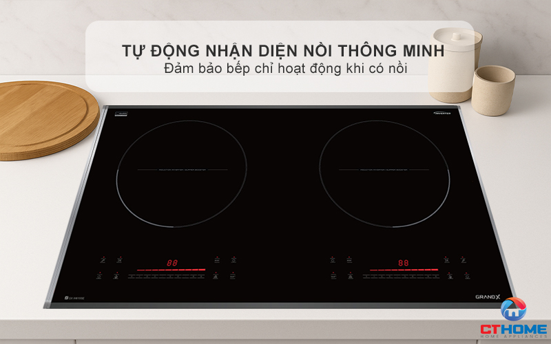 BẾP TỪ 2 VÙNG NẤU GRANDX SERIAL 6 GX IH615SE GXIH615SE 7