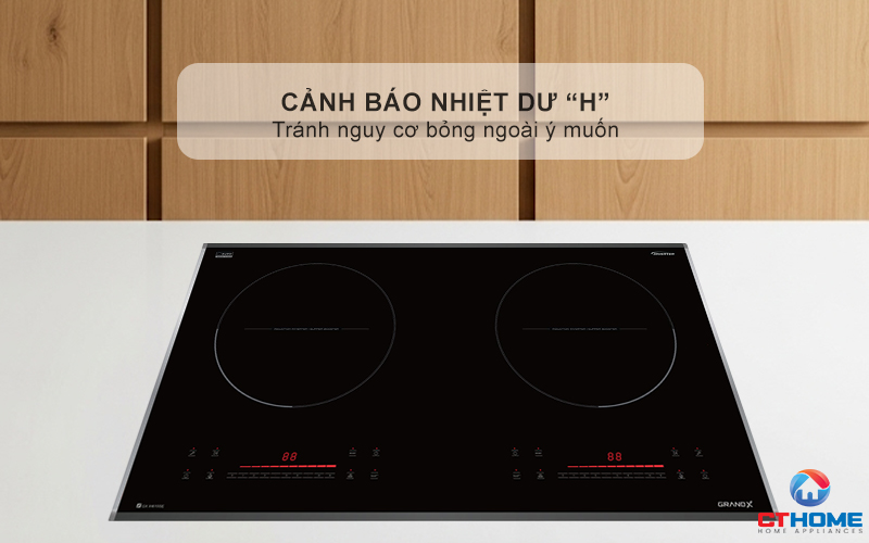 BẾP TỪ 2 VÙNG NẤU GRANDX SERIAL 6 GX IH615SE GXIH615SE 8