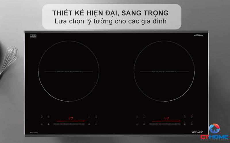 BẾP TỪ 2 VÙNG NẤU GRANDX SERIAL 6 GX IH686SE GXIH686SE 1