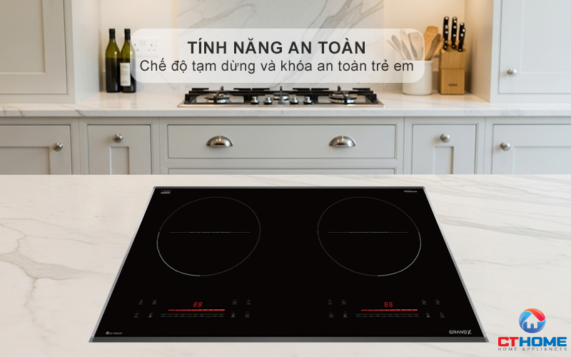 BẾP TỪ 2 VÙNG NẤU GRANDX SERIAL 6 GX IH686SE GXIH686SE 14