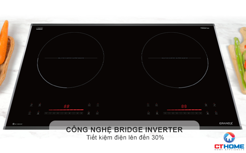 BẾP TỪ 2 VÙNG NẤU GRANDX SERIAL 6 GX IH686SE GXIH686SE 5