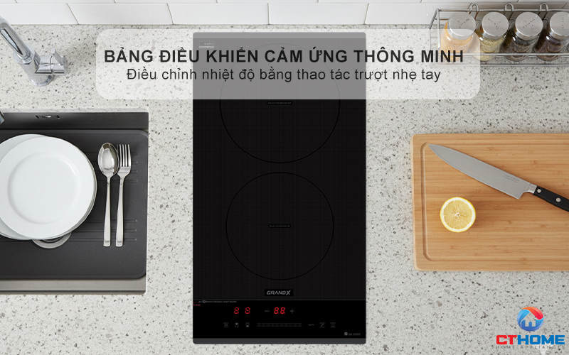 BẾP TỪ DOMINO 2 VÙNG NẤU GRANDX SERIAL 6 GX ID505 GXID505 4