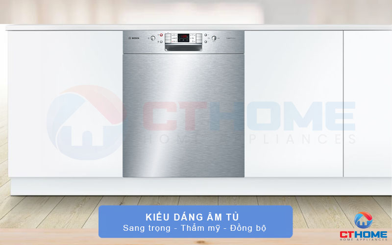 Kiểu dáng máy âm tủ sang trọng và hiện đại 