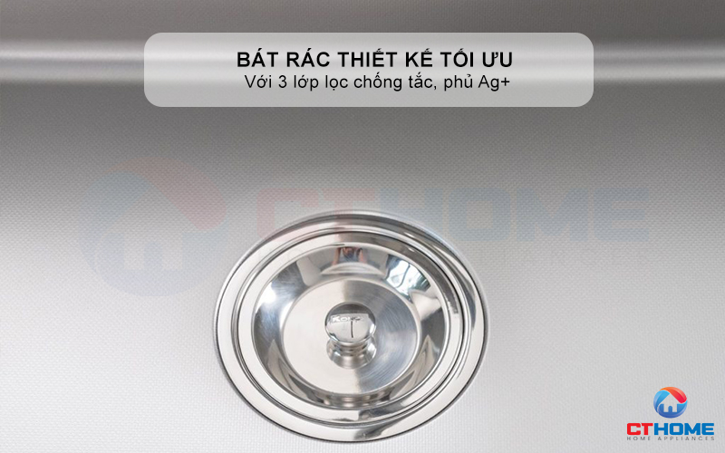 CHẬU RỬA BÁT CHỐNG XƯỚC KONOX WORKSTATION SINK DEKOR 7644SU 7644SUDEKOR 7