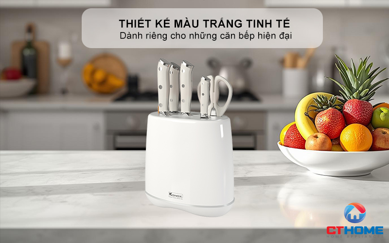 ​Thiết kế màu trắng tinh tế - Dành riêng cho những căn bếp hiện đại  ​