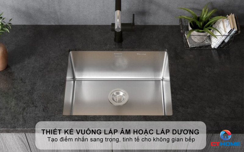 CHẬU RỬA CHÉN BÁT KONOX TARI 500SM FULL TARI500SMFULL 1