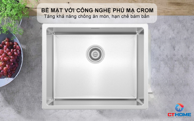 CHẬU RỬA CHÉN BÁT KONOX TARI 500SM FULL TARI500SMFULL 3