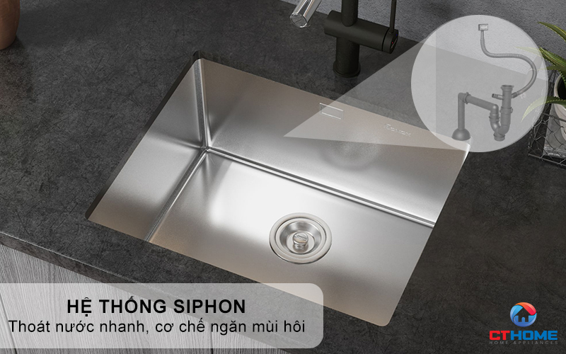CHẬU RỬA CHÉN BÁT KONOX TARI 500SM FULL TARI500SMFULL 7