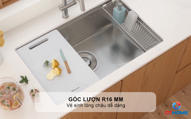 CHẬU RỬA CHÉN BÁT KONOX TARI 7648SM TARI7648SM 10