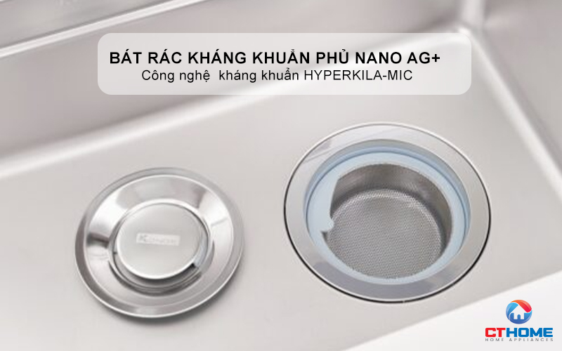 CHẬU RỬA CHÉN BÁT KONOX TARI 780SM TARI780SM 10