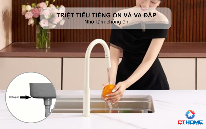 CHẬU RỬA CHÉN BÁT KONOX TARI 780SM TARI780SM 8