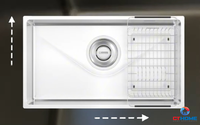 CHẬU RỬA CHÉN BÁT KONOX TARI 800SM TARI800SM 4