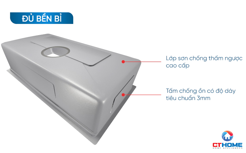 CHẬU RỬA CHÉN BÁT KONOX TARI 800SM TARI800SM 5