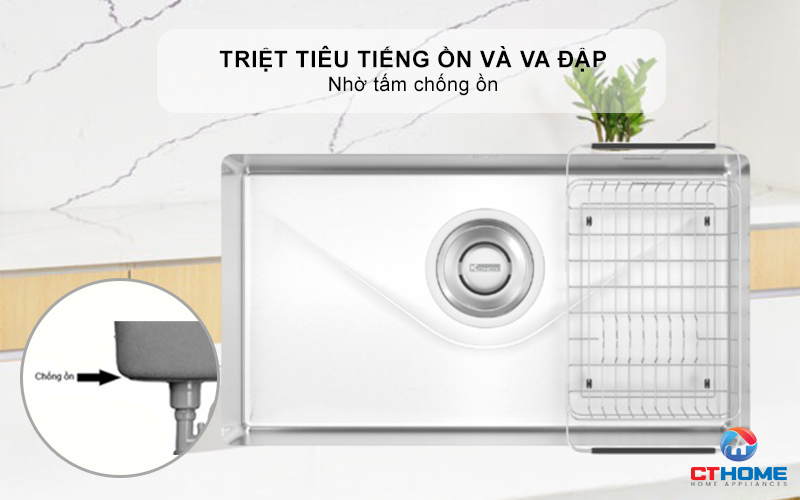 CHẬU RỬA CHÉN BÁT KONOX TARI 800SM TARI800SM 8